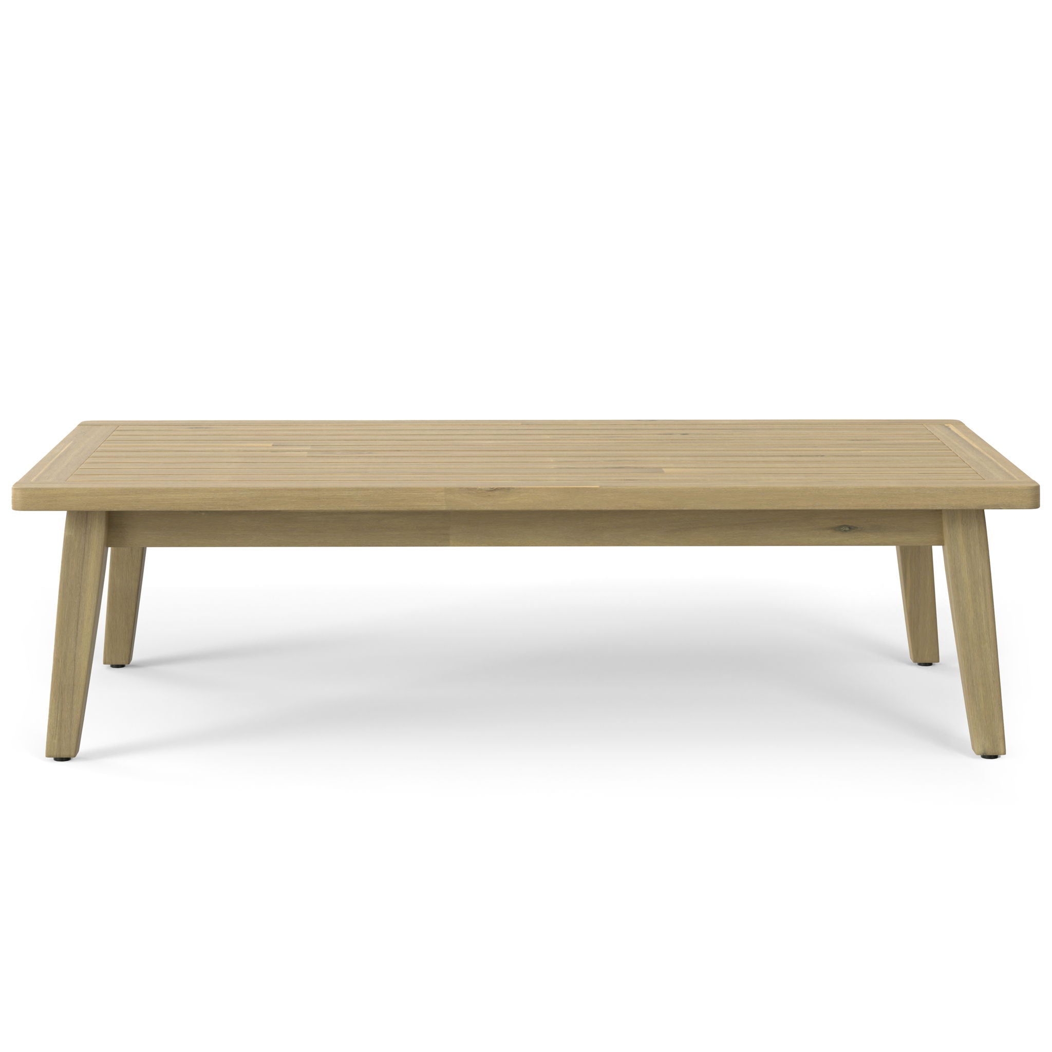 Palmetto - Outdoor Coffee Table - Light Teak