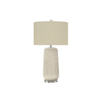 Contemporary Lighting, Table Lamp, Ceramic, Resin - Cream