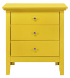 3 Drawer Nightstand & Dove Tailed Drawers