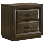 Atlas 5-piece Eastern King Bedroom Set Dark Oak