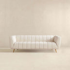 Lamattina - Genuine Italian Channel Tufted Sofa