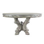 Dresden - Round Pedestal Dining Table - Vintage Bone White