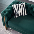 Chesterfield - Modern Tufted Living Room Sofa, 84.25''W Couch
