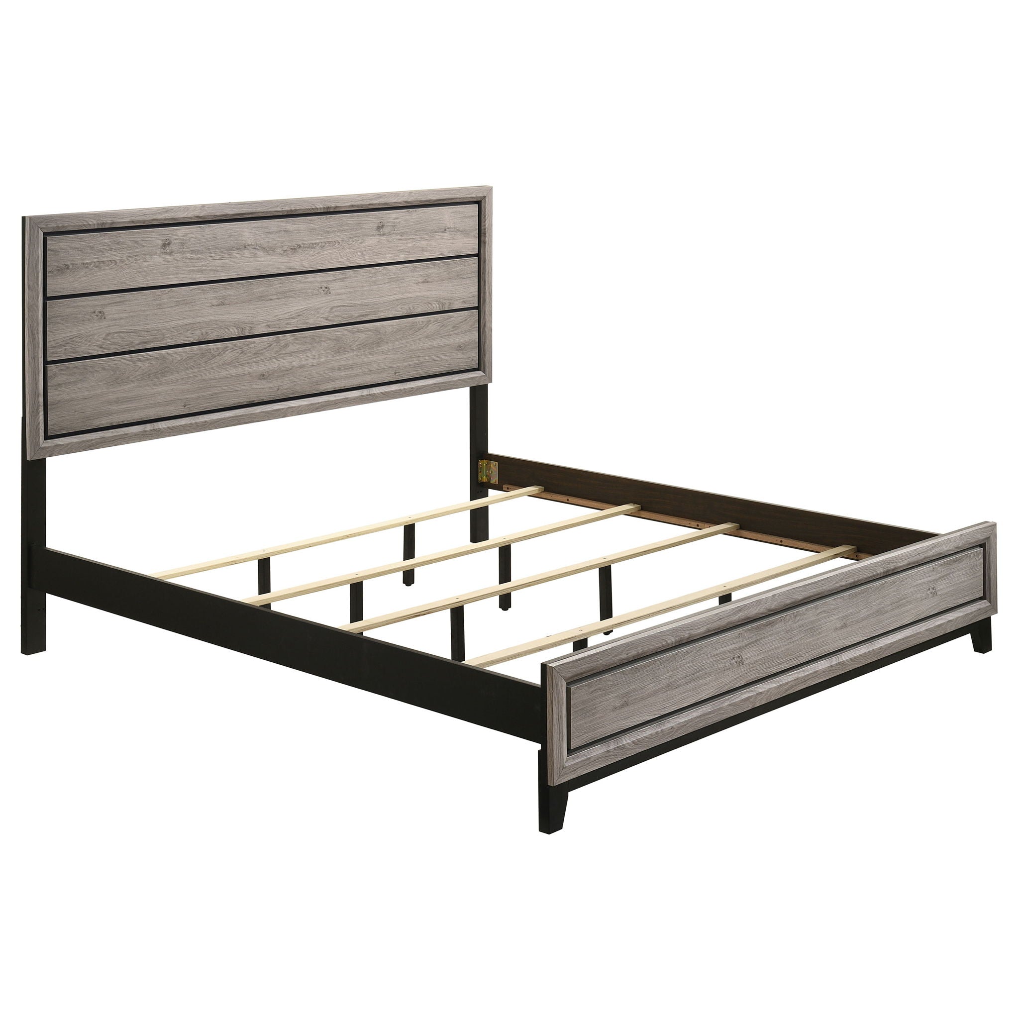 Valen Five-piece Eastern King Bedroom Set Light Taupe