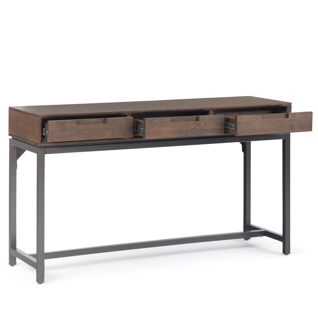 Banting - Wide Console Table - Walnut Brown