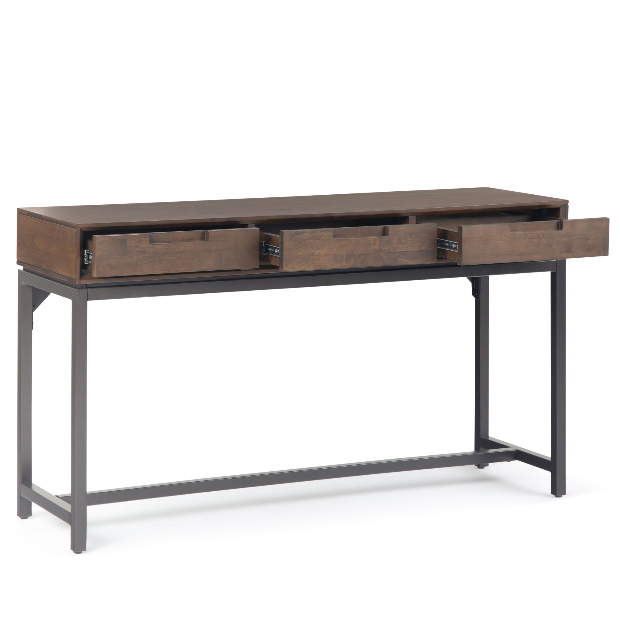 Banting - Wide Console Table - Walnut Brown