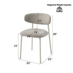 Ingram - Side Chair (Set of 2) - Light Gray