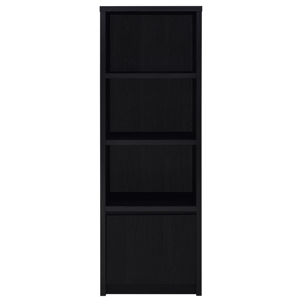Winfield 3-shelf Media Tower Entertainment Pier Black