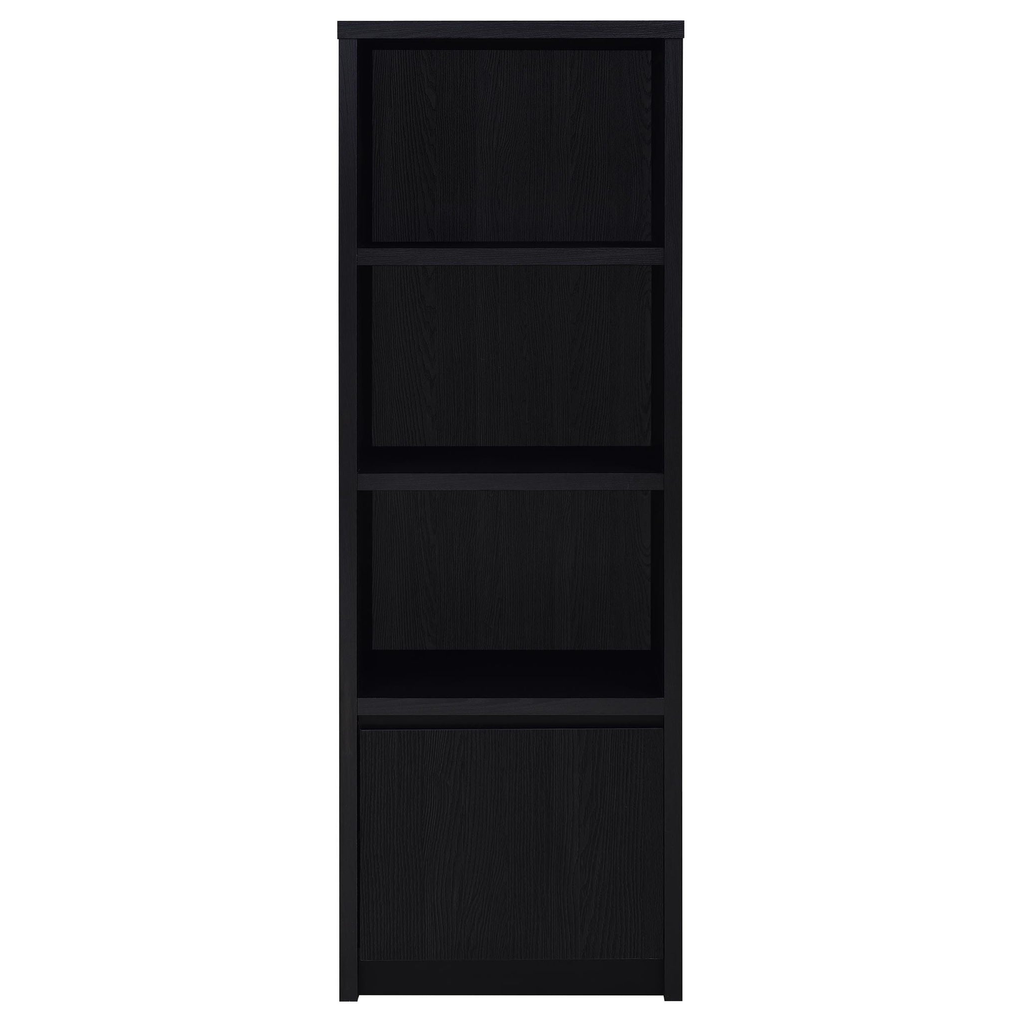 Winfield 3-shelf Media Tower Entertainment Pier Black