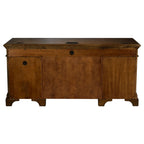 Hartshill 66-inch 5-drawer Credenza Office Desk Burnish Oak