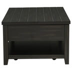 Payne 48-inch Mobile Lift Top Coffee Table Distressed Java
