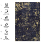 Maval - Stunning Washable Runner Rug