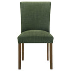 Paxton Upholstered Dining Side Chair Green (Set of 2)