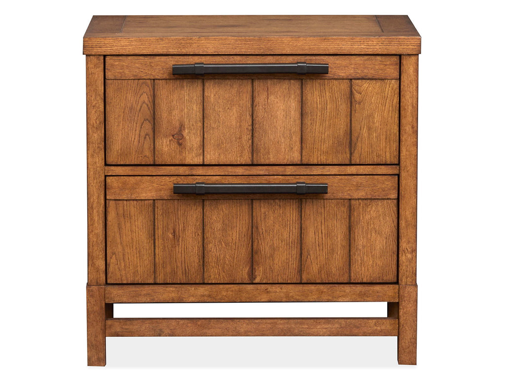 Conway - Drawer Nightstand - Honey Wheat