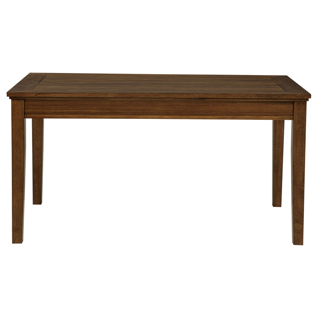 Atwood 5-piece Rectangular Wood Dining Set Warm Brown