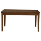 Atwood 5-piece Rectangular Wood Dining Set Warm Brown