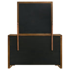 Adderley 8-drawer Bedroom Dresser and Mirror Warm Brown