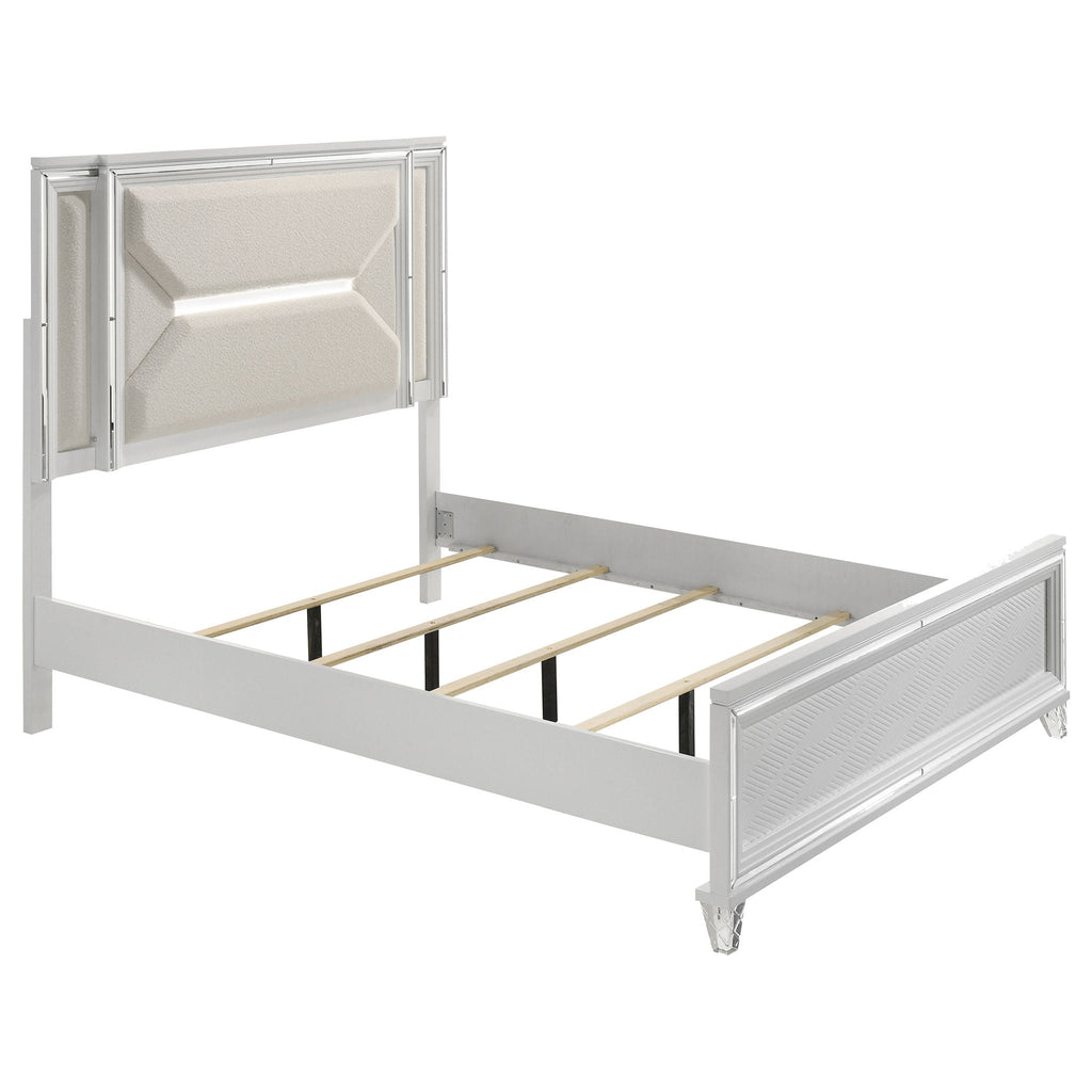 Marmore 5-piece Queen Bedroom Set White