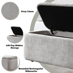 Orane - Bench With Storage - Gray
