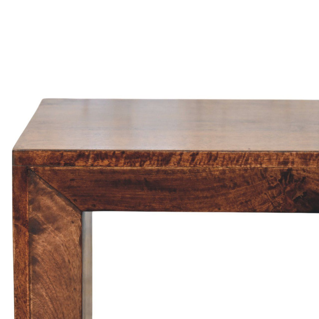 Solis - Open Side Table - Brown
