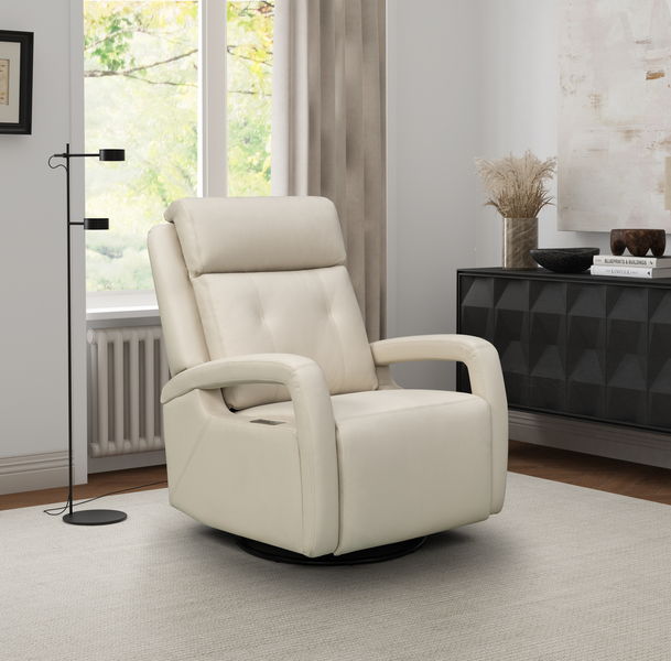 Gilbert - Power Swivel Glider Recliner With Power Recline, Power Headrest And Power Lumbar