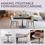 Mid-Century Tulip Table With Round Top, Pedestal Base