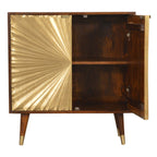 Manila - Cabinet - Gold / Brown