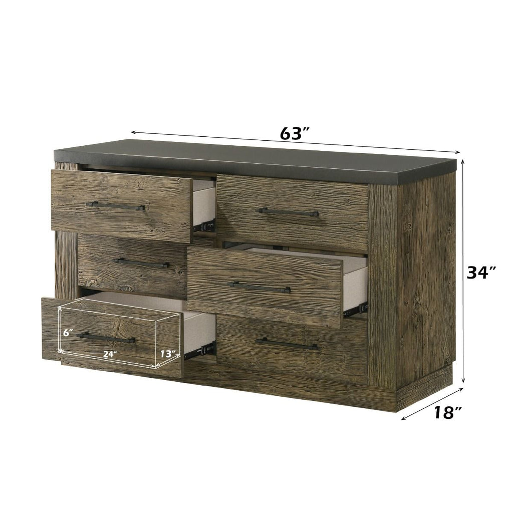 Lance - Dresser - Tree Bark