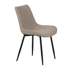 Dining Chair Set With Padded Backrests (Set of 4) - Beige