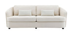 Mariko - 3 Piece Living Room Set Sofa Loveseat Chair - Beige