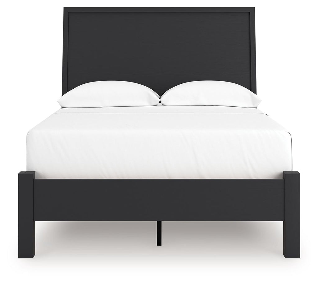 Danziar - Panel Bed With Low Footboard