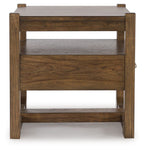 Cabalynn - Square End Table - Light Brown