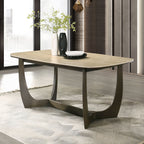 Davita - Dining Table With Ceramic Top - Walnut