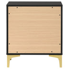Kendall 2-drawer Nightstand Black