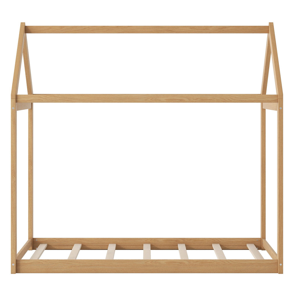 Wooden House Shaped Bed