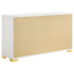 Marceline 6-drawer Dresser White