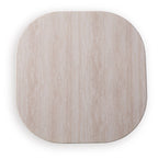 Dolan Creek - Square End Table - Beige / Brown