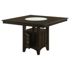 Gabriel 52-inch Counter Height Dining Table Cappuccino