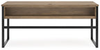 Montia - Home Office Desk - Light Brown