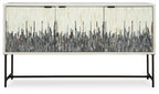 Freyton - Accent Cabinet - White / Gray