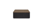 Channel - Cocktail Table With Casters - Black