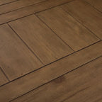 Rylandeen - Rectangular Dining Room Counter Height Extension Table - Light Brown / Dark Brown