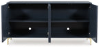 Loirwick - Accent Cabinet - Dark Blue