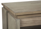 Conrad - Rectangular Lift Top Storage Cocktail Table With Casters - Stone Harbor Gray