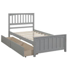 Platform Bed With Two Drawers