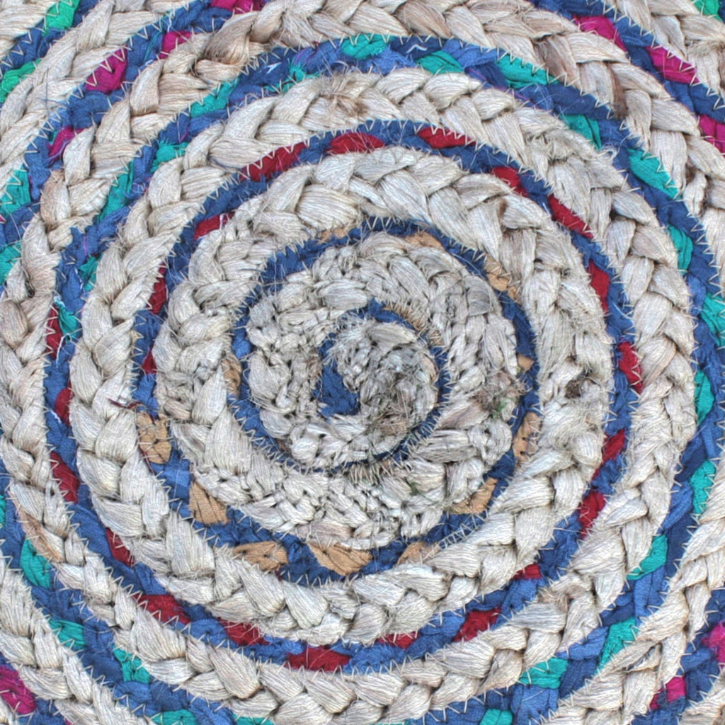 Margo - Handcrafted Round Pouf