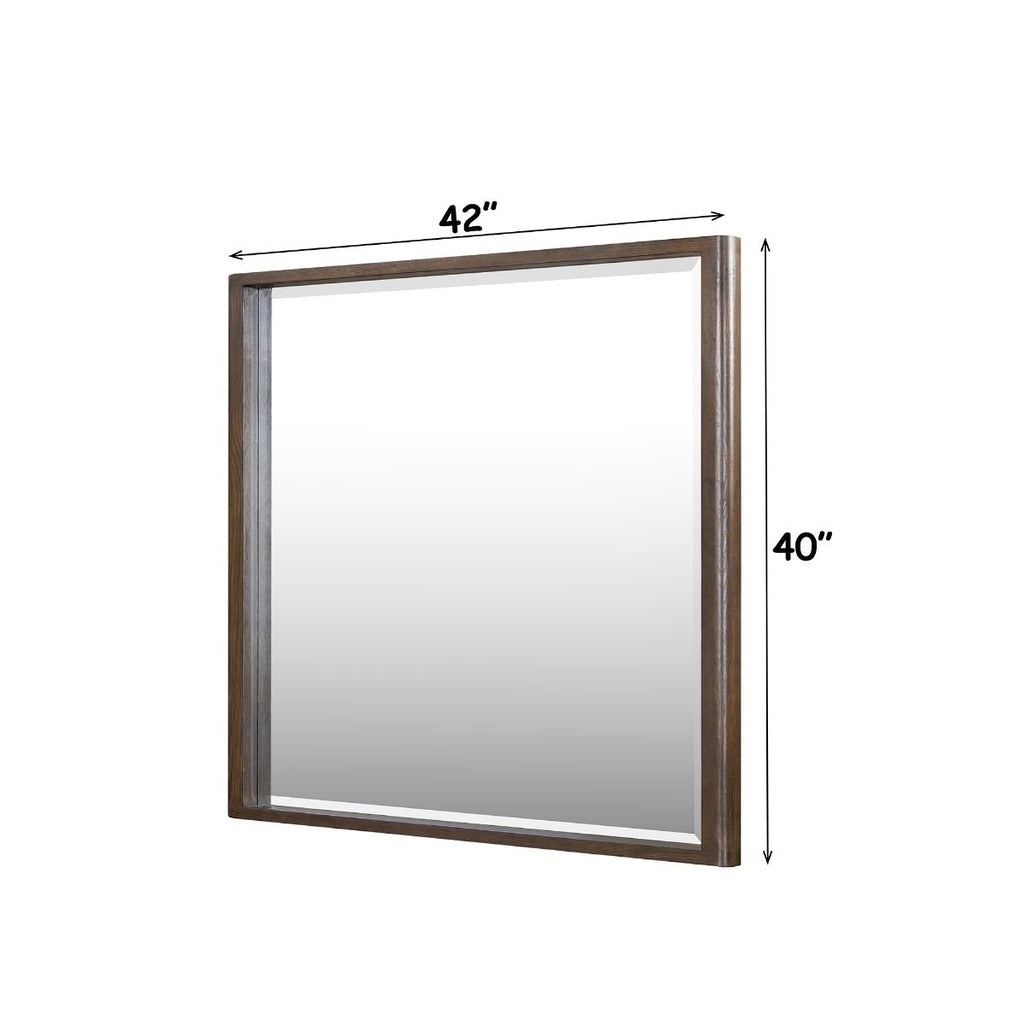 Zoey - Mirror - Brown Oak