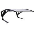 Weather Resistant Polycarbonate Canopy Outdoor Shade Cover For Robotic Lawn Mowers - Black
