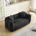 Cozy Beanbag Chair With High Resilience Foam Core For 2