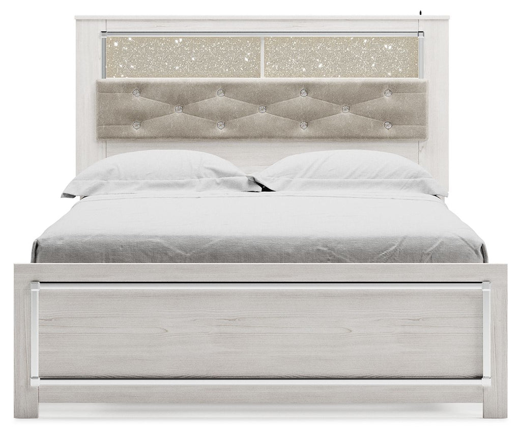 Altyra - Panel Bookcase Bedroom Set